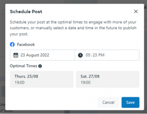 social media for charities, facebook scheduling, business suite 